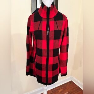 Adrienne Vittadini Buffalo Plaid Jacket‎